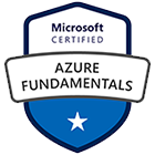 Microsoft Certified Azure Fundamentals issued to Petr Nejedlý